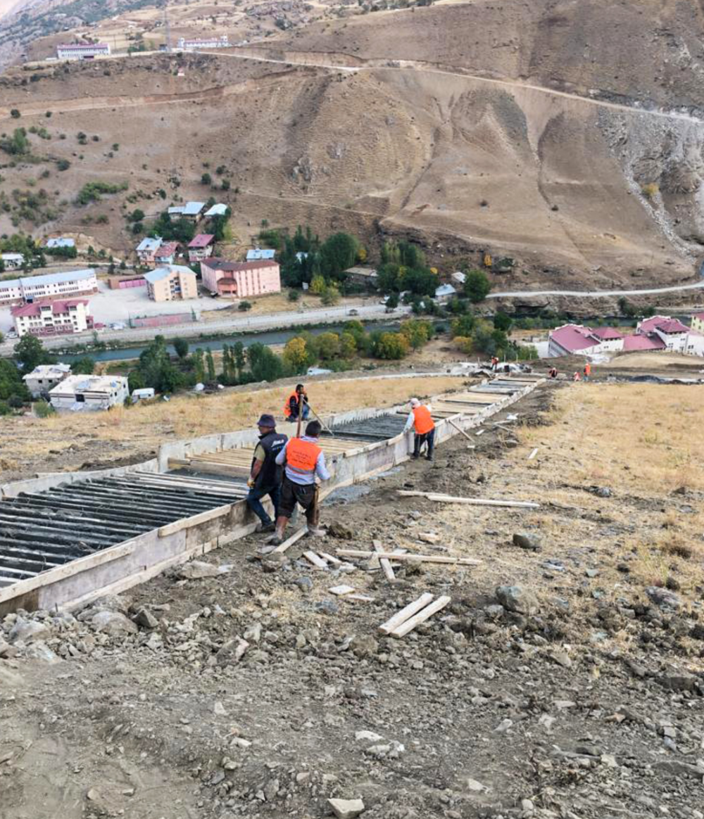 Çatak'a Yeni Mezarlık Yapılıyor - Kare 4
