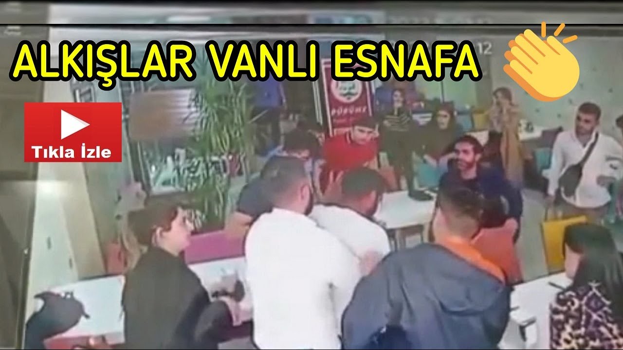 Van'da Bir Esnafın Müşterisini Hayata Döndürdüğü An!