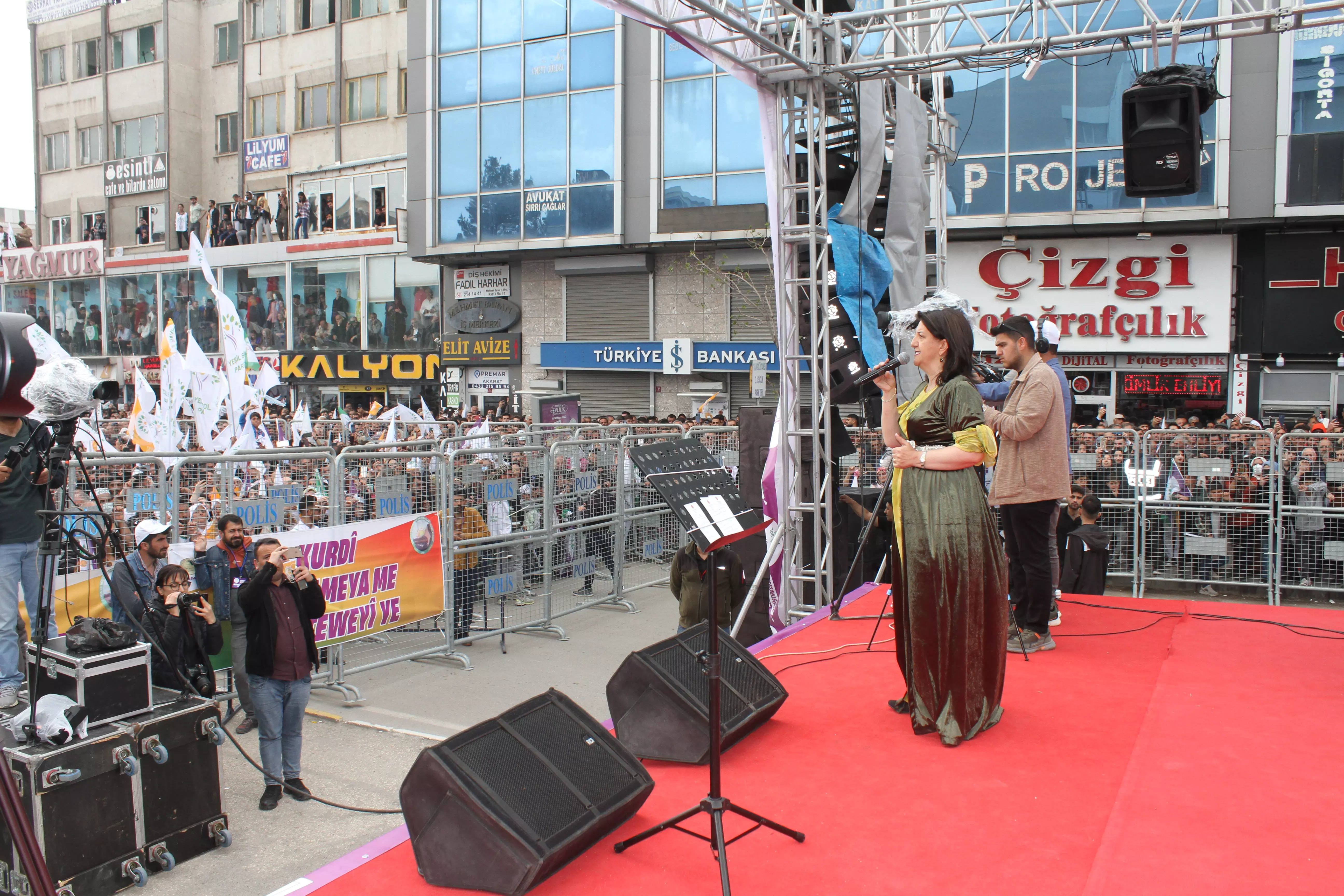 Yeşil Sol Parti, final mitingini Van’da düzenledi