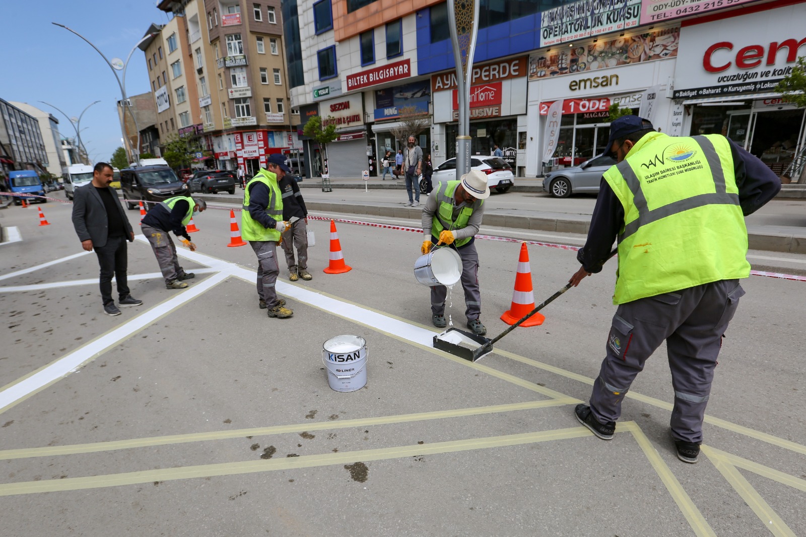 Van Büyükşehir Belediyesi Güvenli Ulaşım İçin Çalışma Başlattı