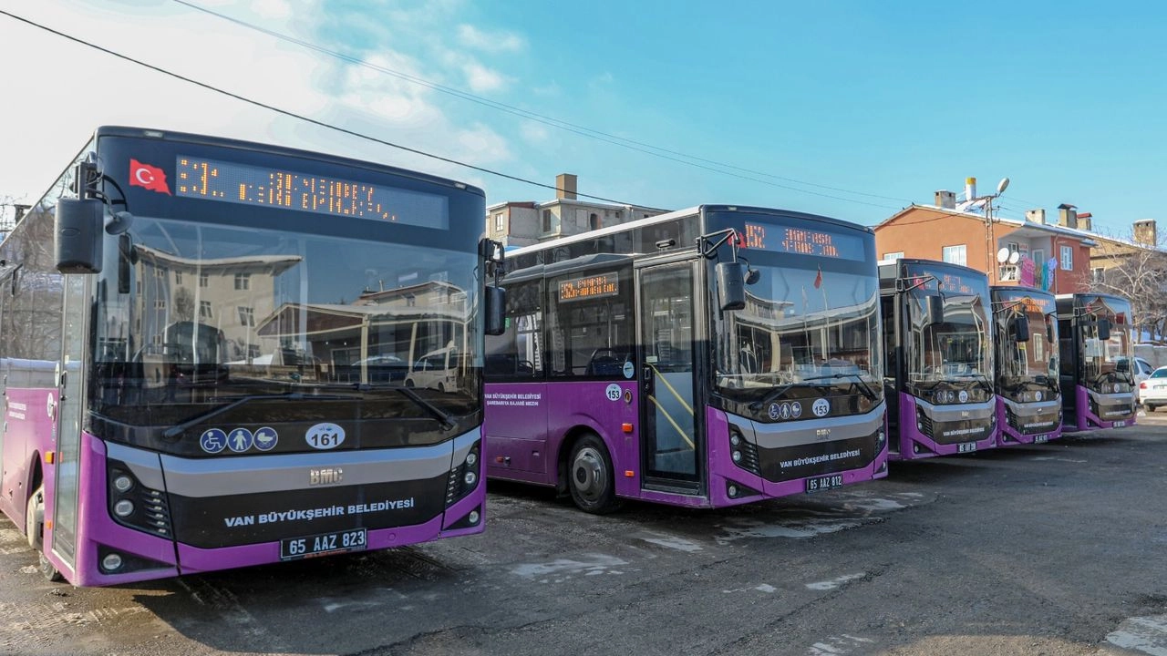 Van'da YKS'ye girecek öğrencilere ücretsiz ulaşım