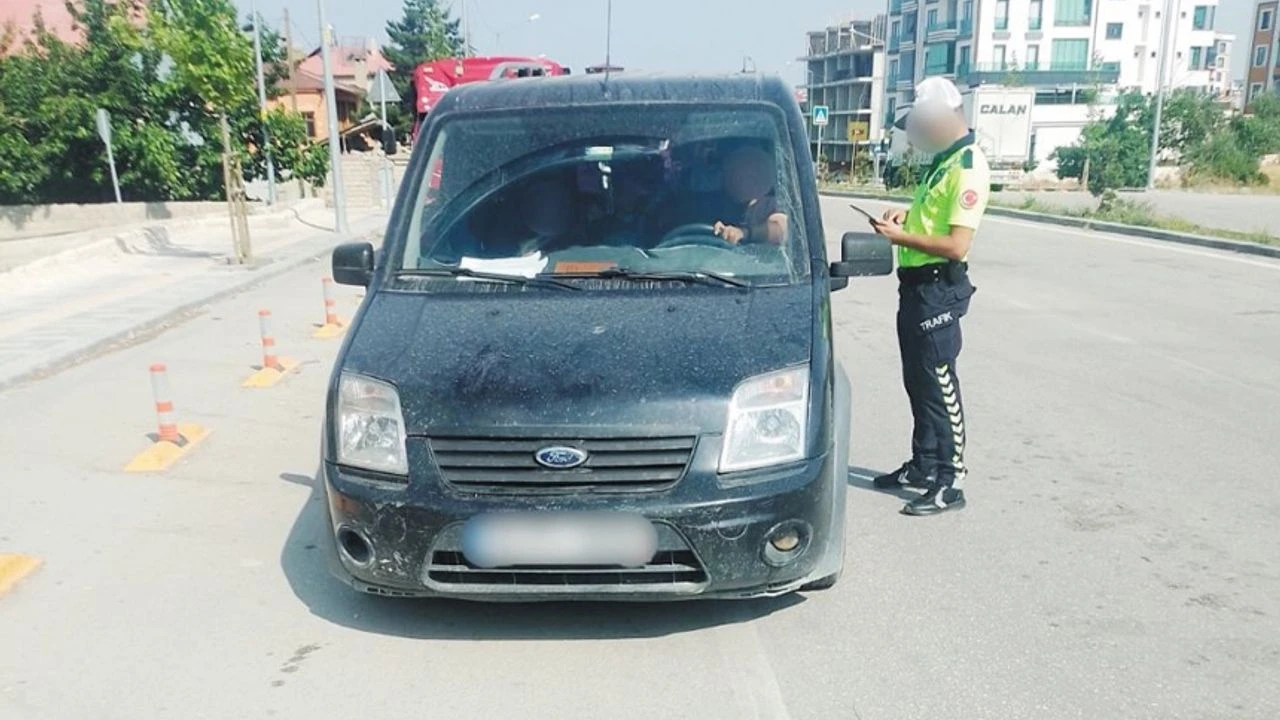 Van'da 29 araç daha trafikten men edildi