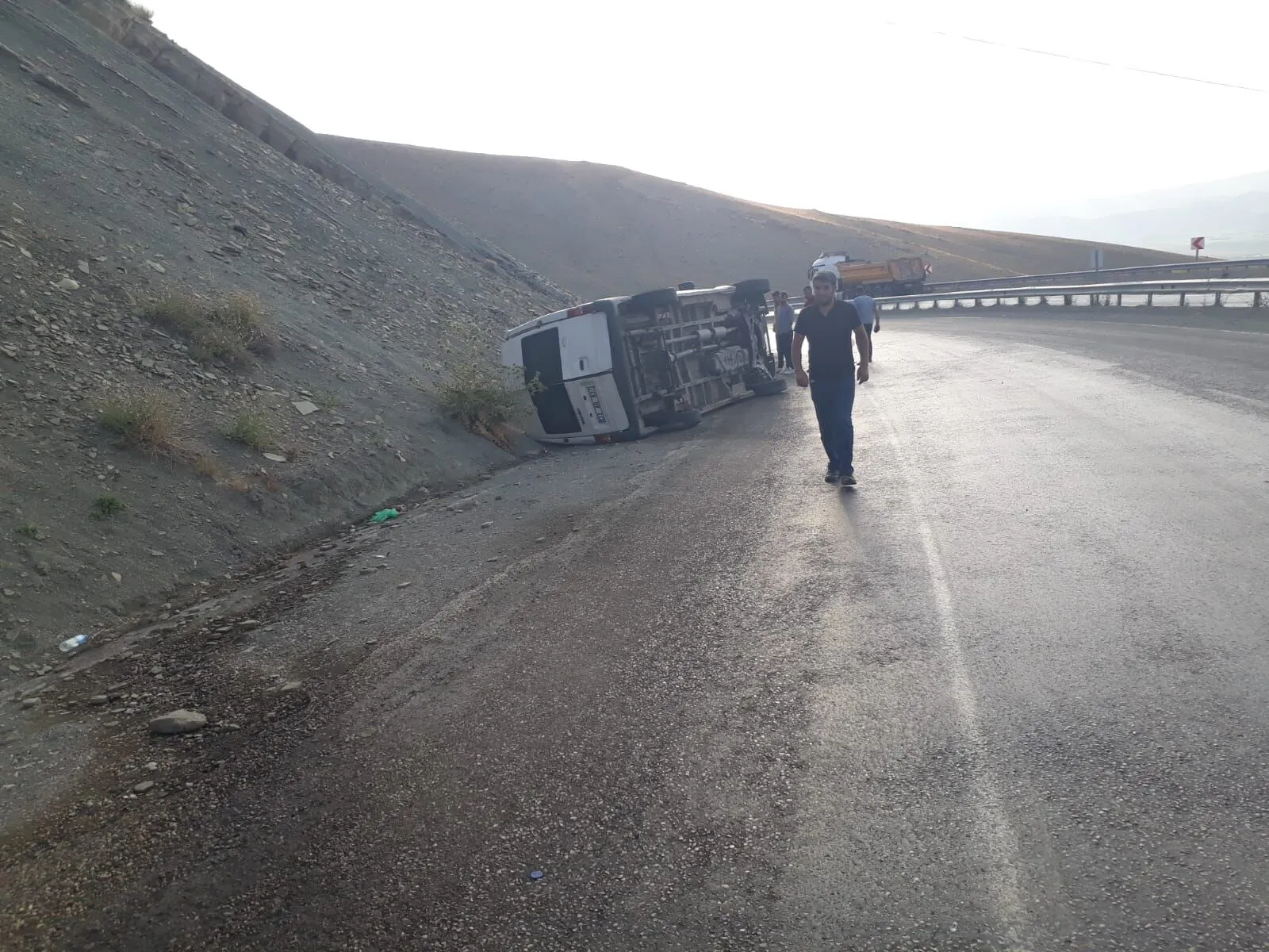 Van’da trafik kazası! 2 kişi hafif yaralandı