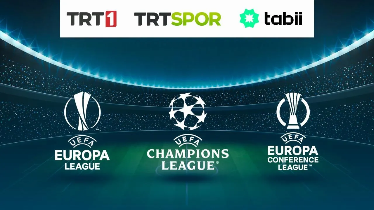TRT'de 3 Gün Boyunca 34 UEFA Maçı Canlı Yayınlayanacak!