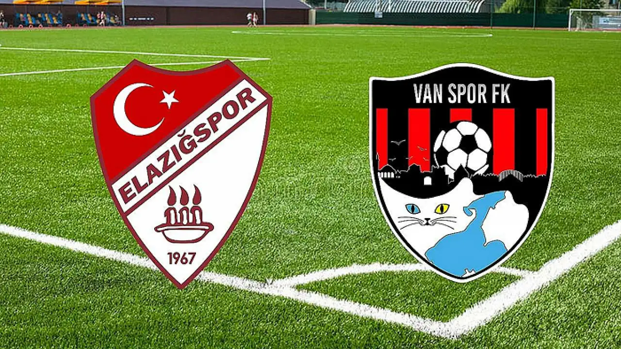 Vanspor'un Elazığspor karşısındaki maçta ilk 11'ler belli oldu