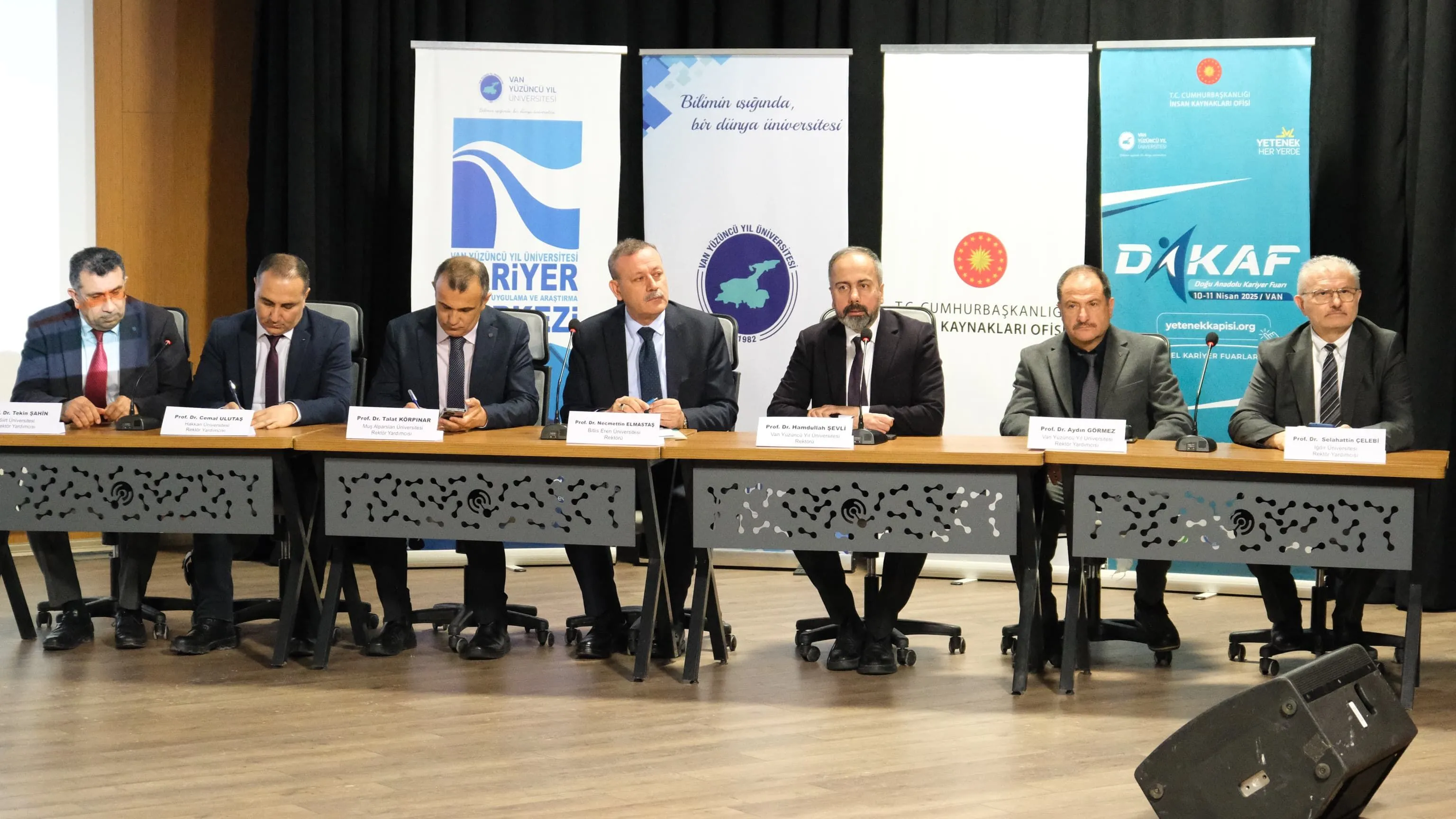 Van YYÜ’de DAKAF’25 lansmanı yapıldı!