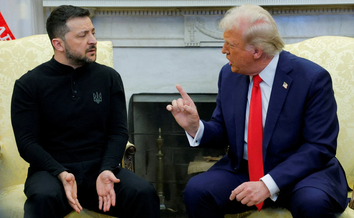 Diplomaside böylesi daha önce görülmedi Trump ve Zelensky kavgası!