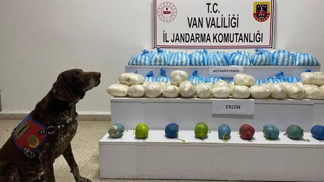 Van’da Jandarmadan Uyuşturucuya Geçit Yok: 110 Kilo Ele Geçirildi