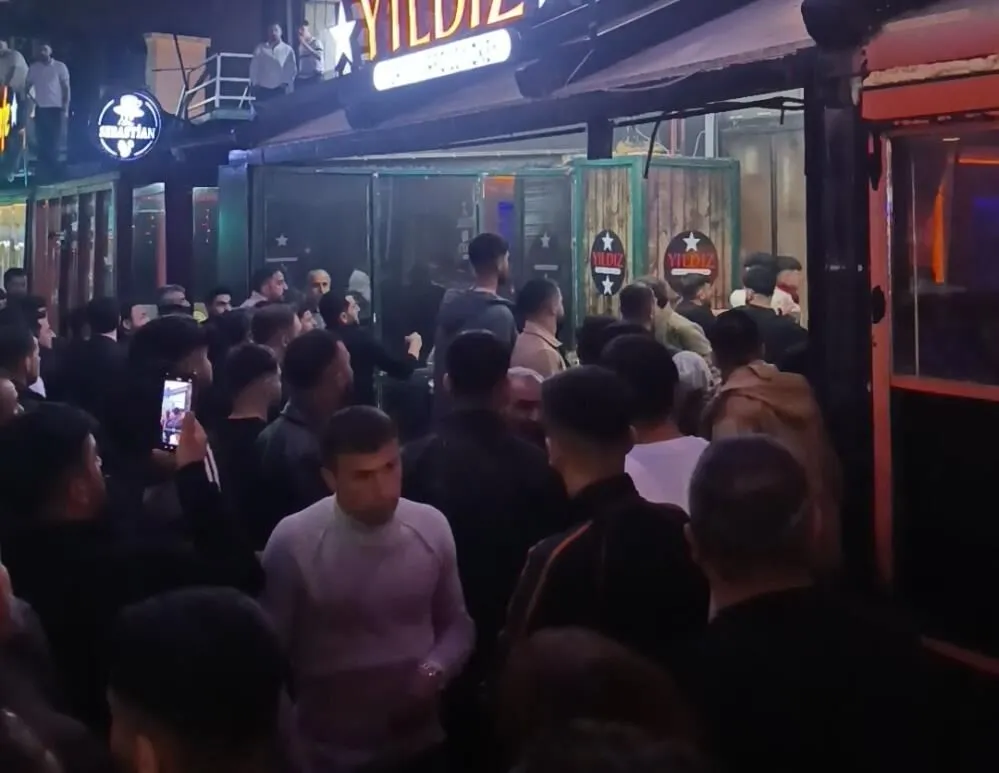 Van’da Kültür Sokağı’nda Kavga!