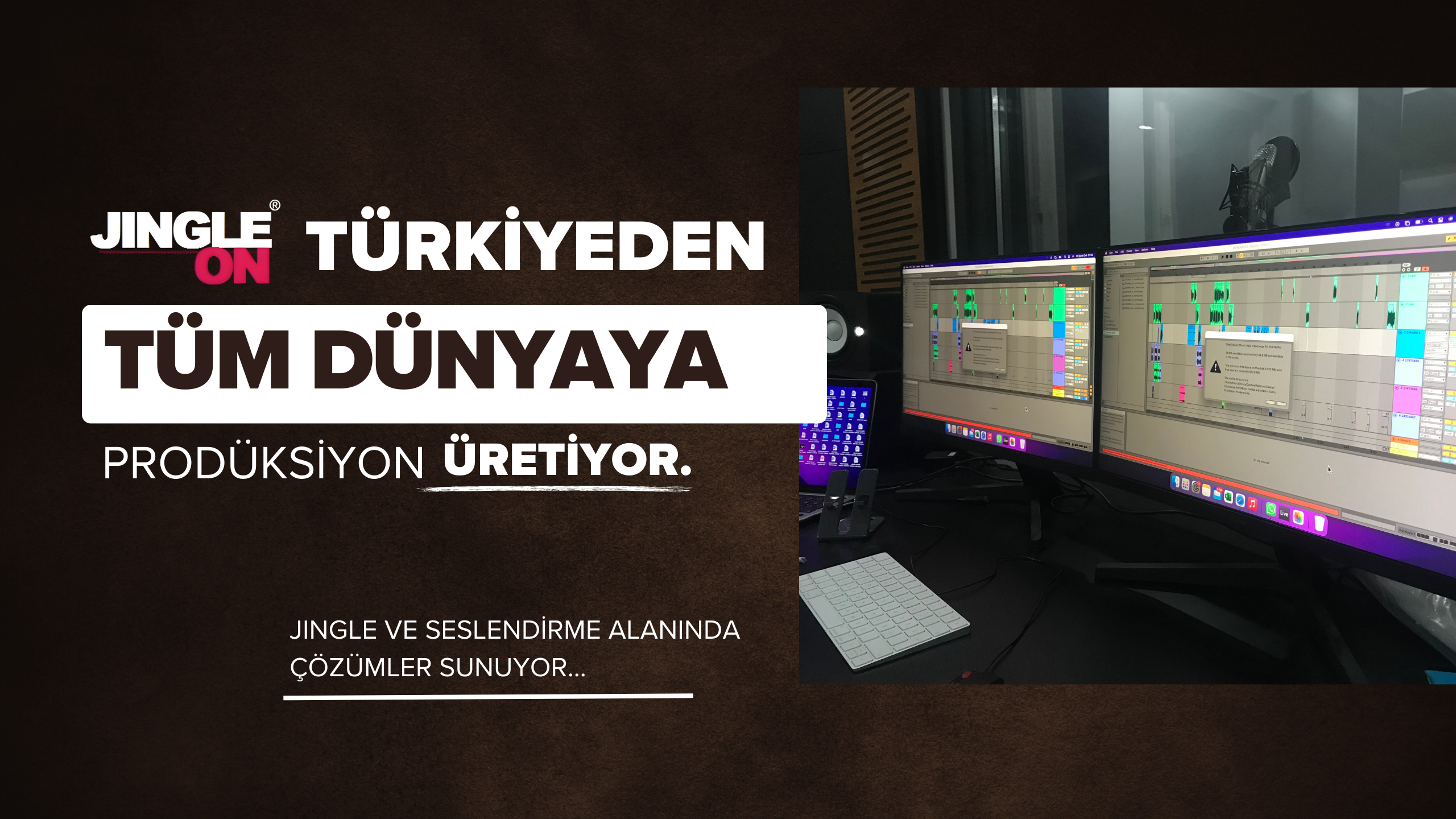 JingleON İle profesyonel radyo seslendirme