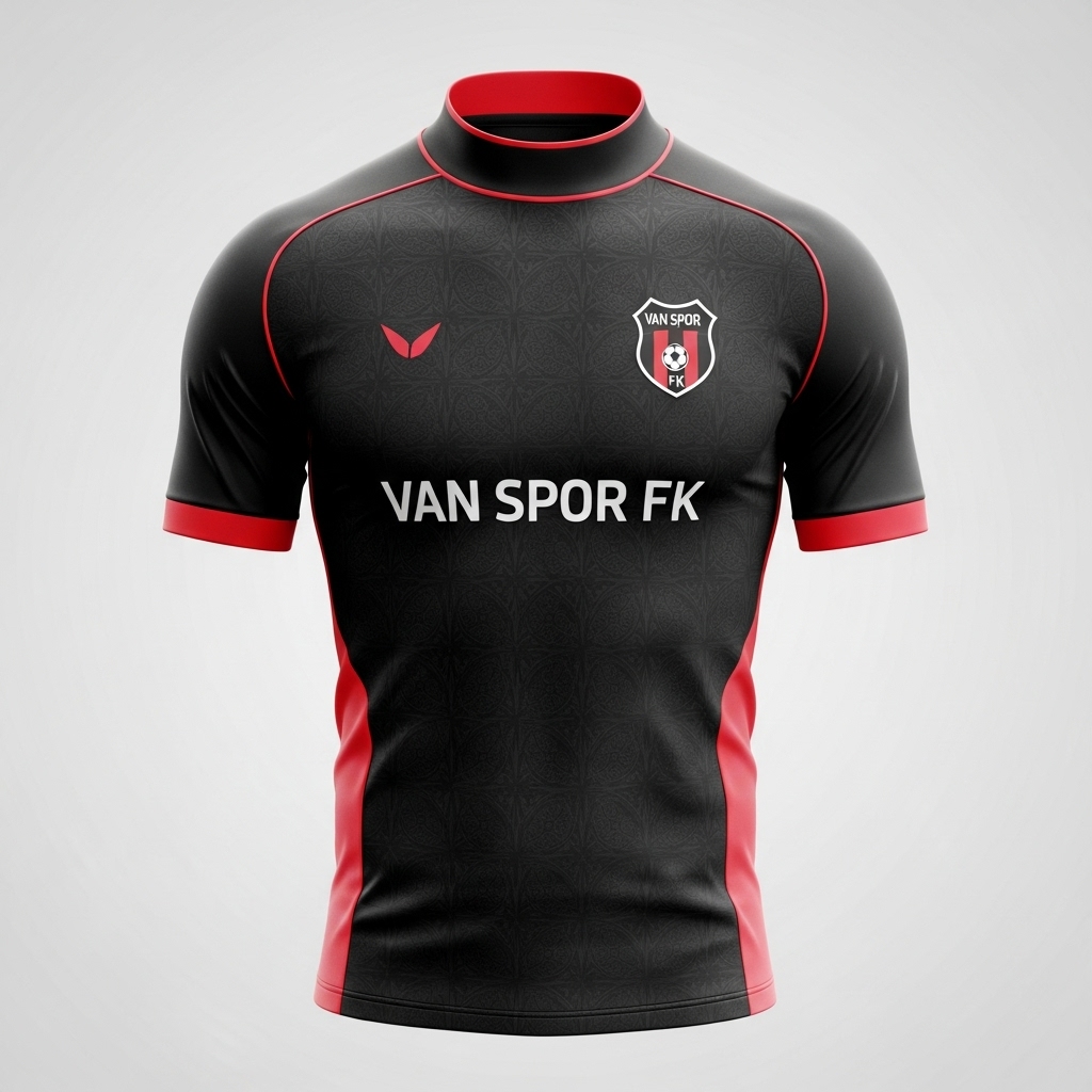 Yapay Zekanın Vanspor için Tasarladığı Formalar - Kare 1