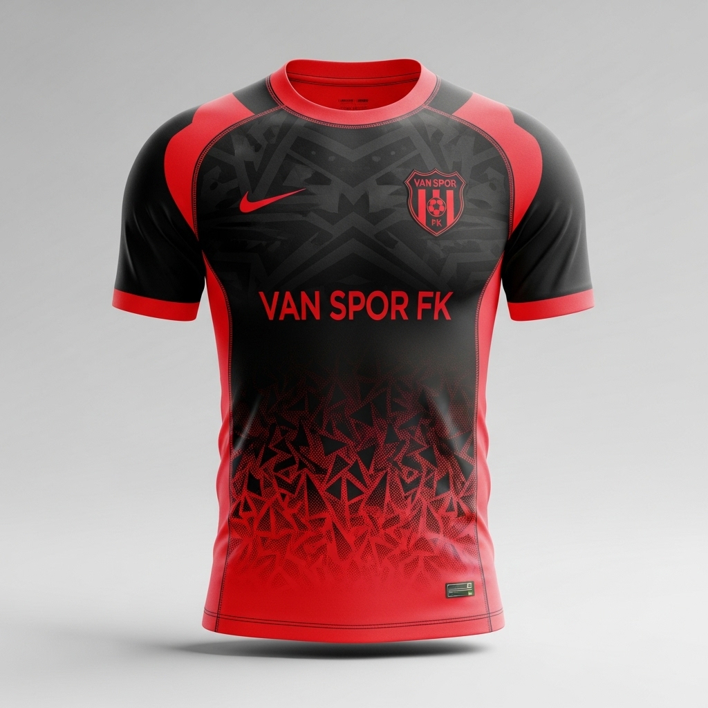 Yapay Zekanın Vanspor için Tasarladığı Formalar - Kare 13