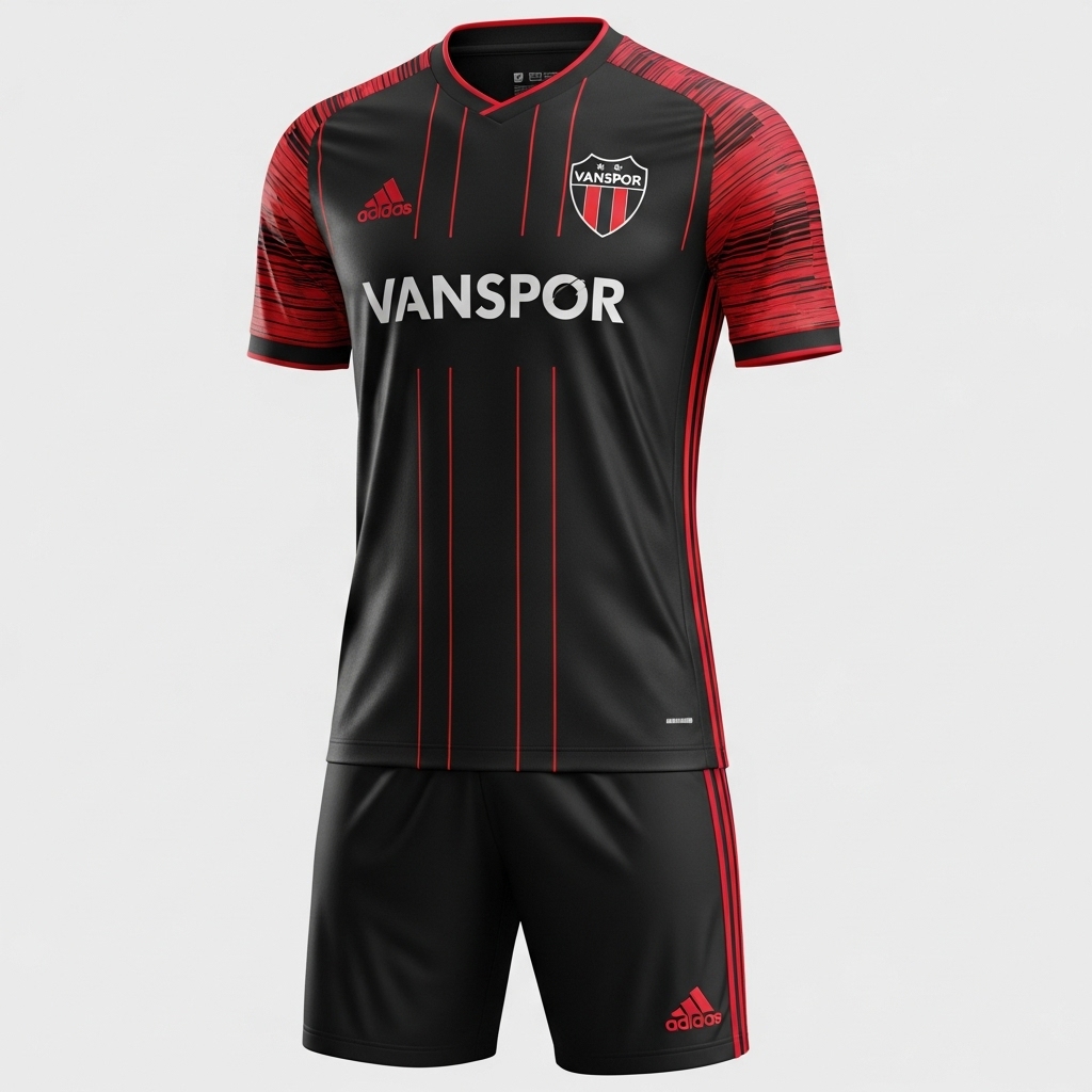 Yapay Zekanın Vanspor için Tasarladığı Formalar - Kare 16