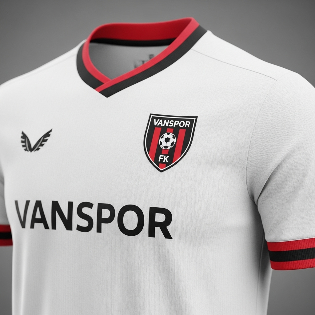 Yapay Zekanın Vanspor için Tasarladığı Formalar - Kare 20