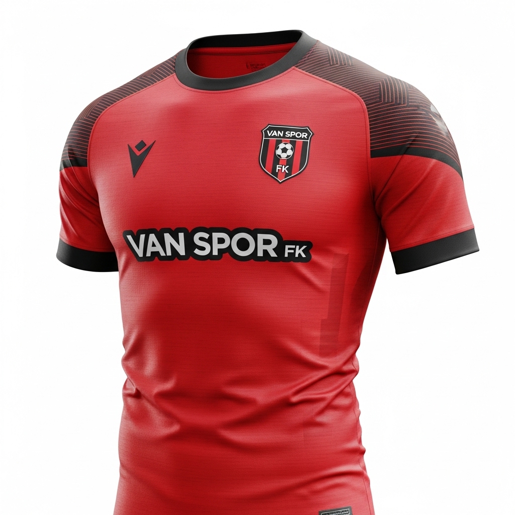 Yapay Zekanın Vanspor için Tasarladığı Formalar - Kare 4