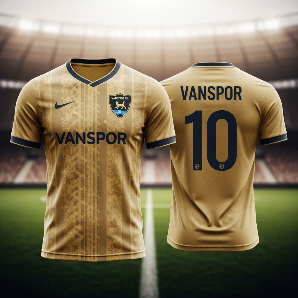 Yapay Zekanın Vanspor için Tasarladığı Formalar - Kare 31