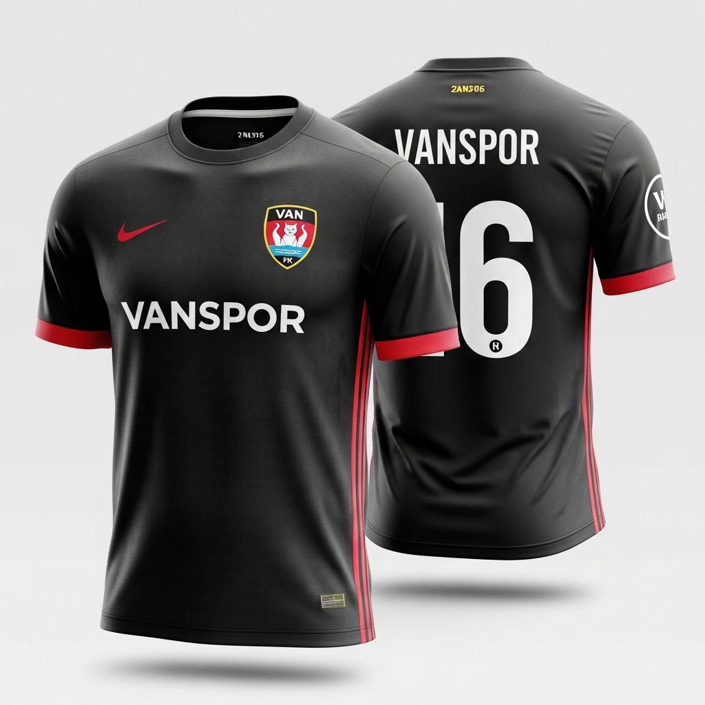 Yapay Zekanın Vanspor için Tasarladığı Formalar - Kare 44