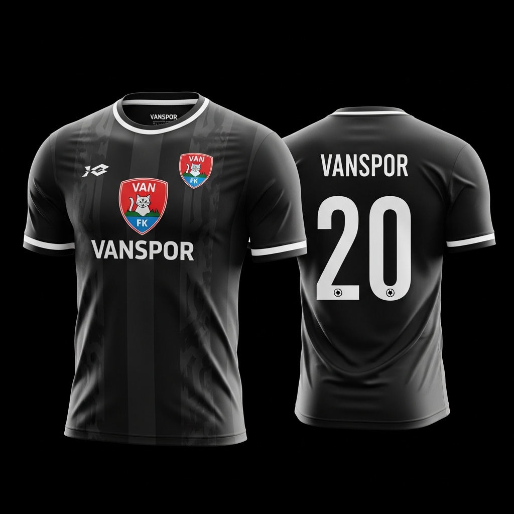 Yapay Zekanın Vanspor için Tasarladığı Formalar - Kare 43