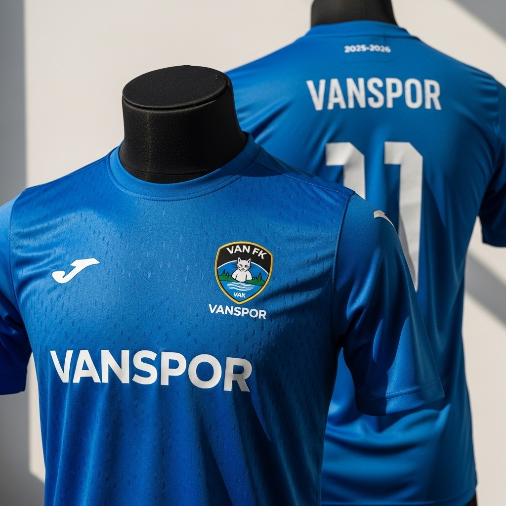 Yapay Zekanın Vanspor için Tasarladığı Formalar - Kare 45