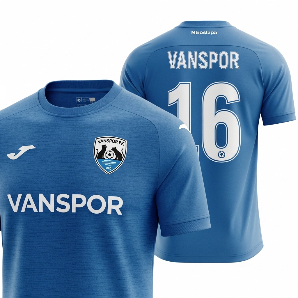 Yapay Zekanın Vanspor için Tasarladığı Formalar - Kare 46