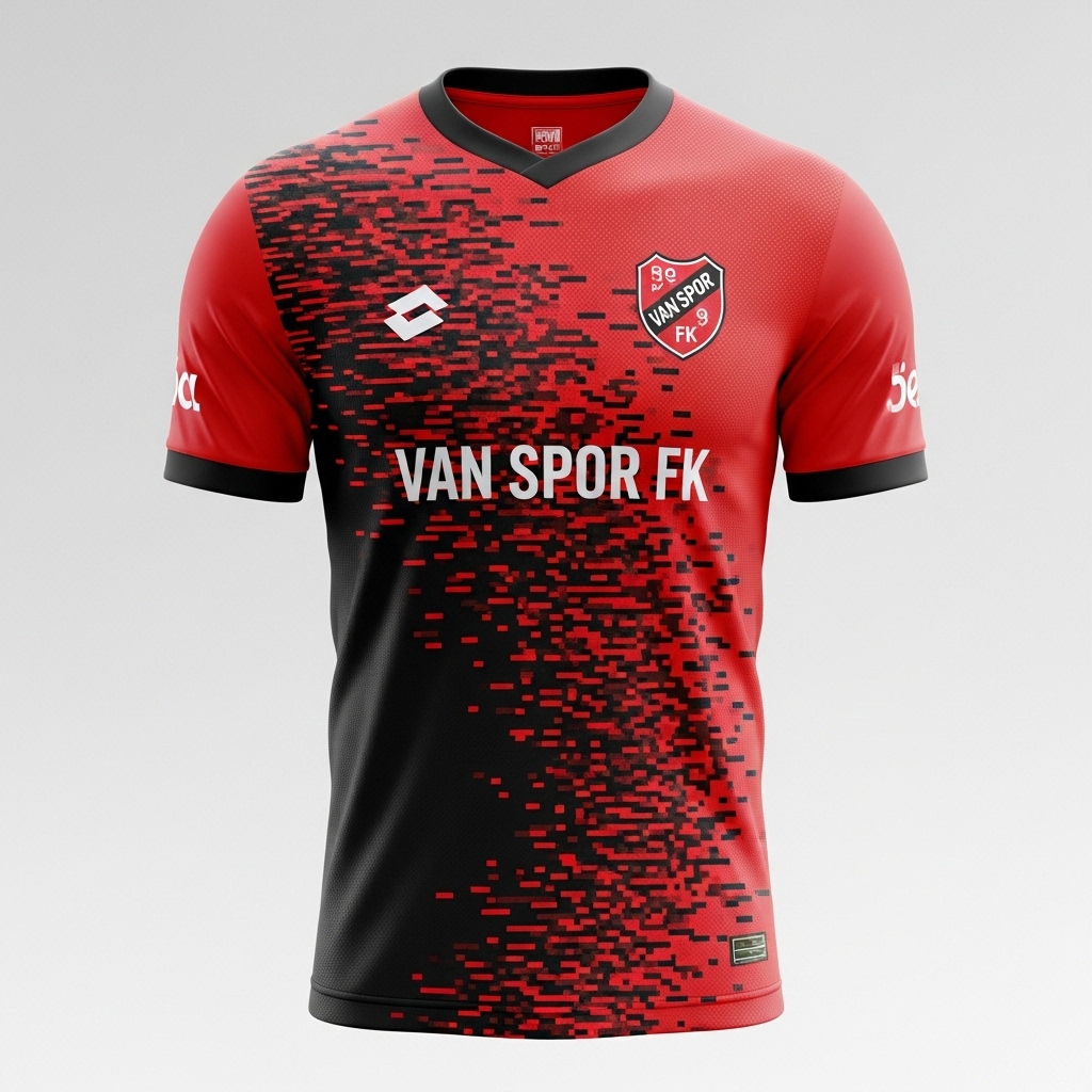 Yapay Zekanın Vanspor için Tasarladığı Formalar - Kare 9