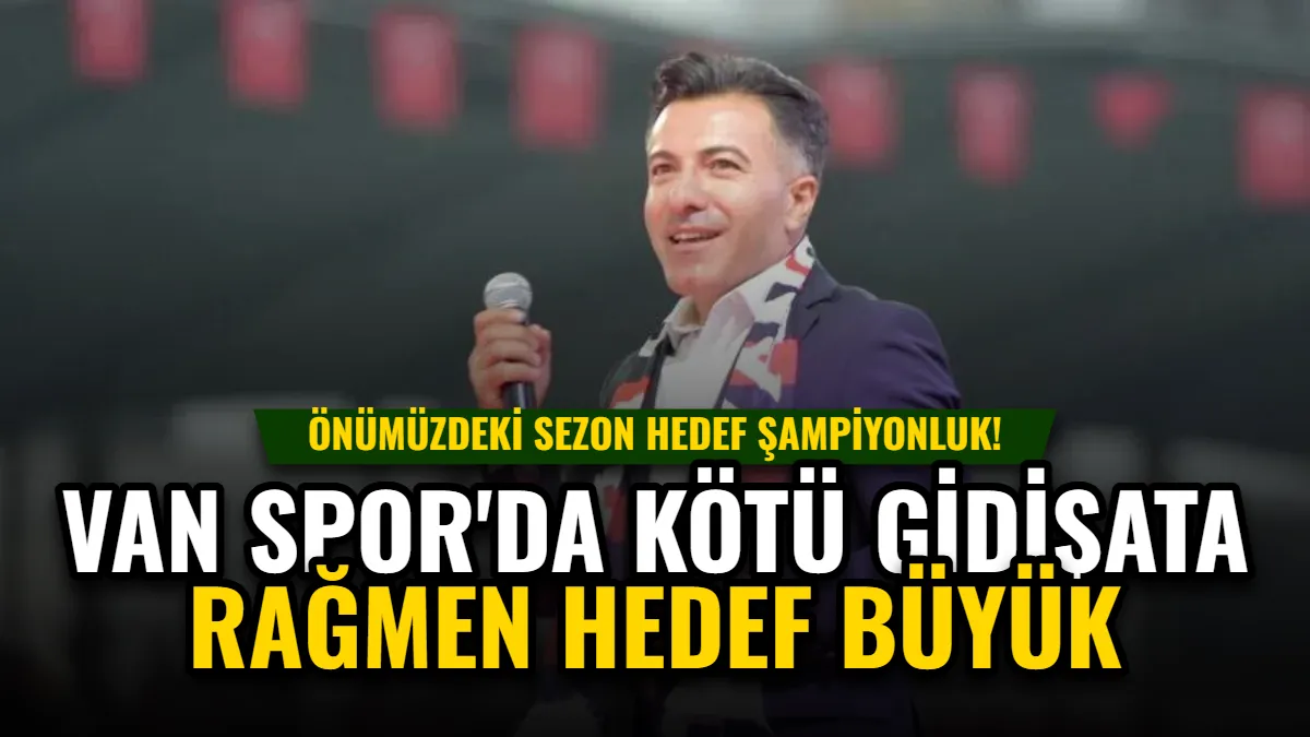 Van Spor'da Kötü Gidişata Rağmen Hedef Büyük: Başkan Temel Konuştu
